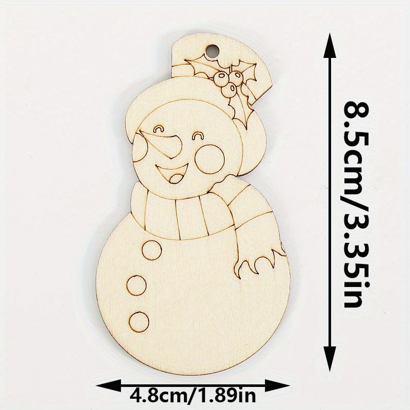 Ornamen Pohon Natal Kayu Koson - Art And Craft Xmas Tree ulasan dan harga
