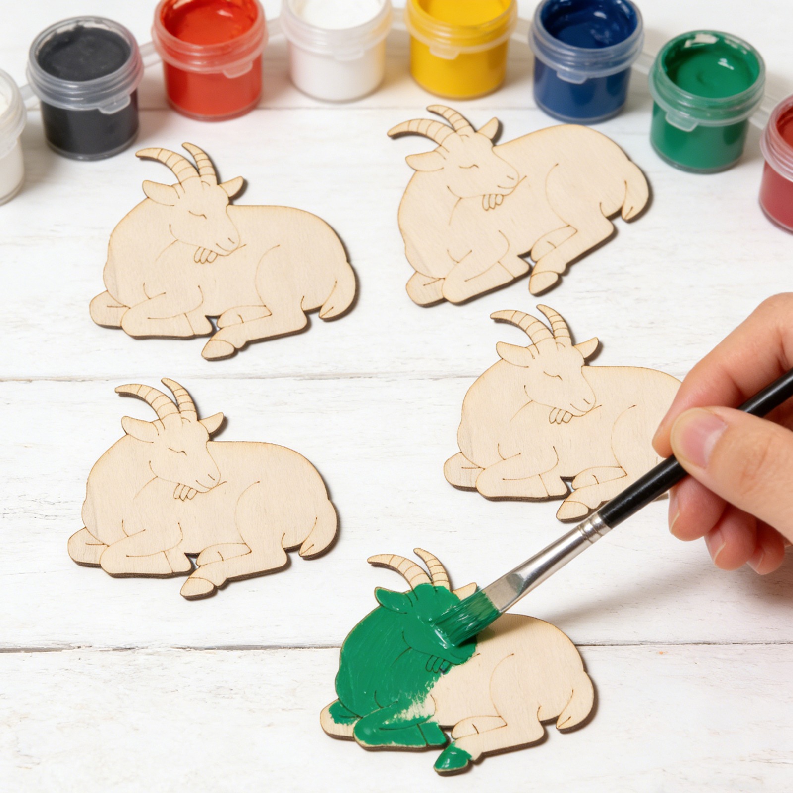 10pcs/set Ornamen Hewan Domba  - Art Craft Animals ulasan dan harga