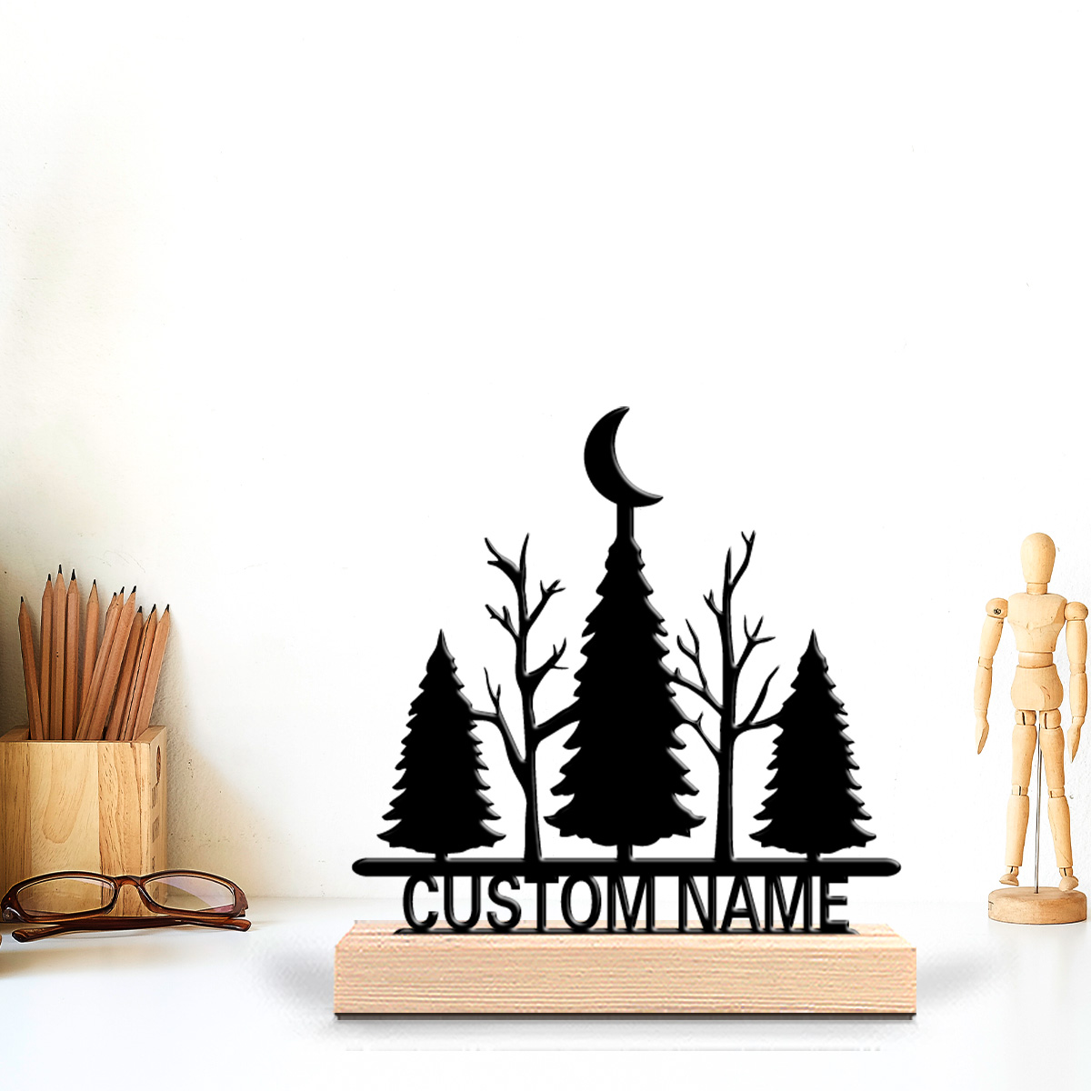 1 buah Patung Logam Minimalis  - Art Craft Wood ulasan dan harga