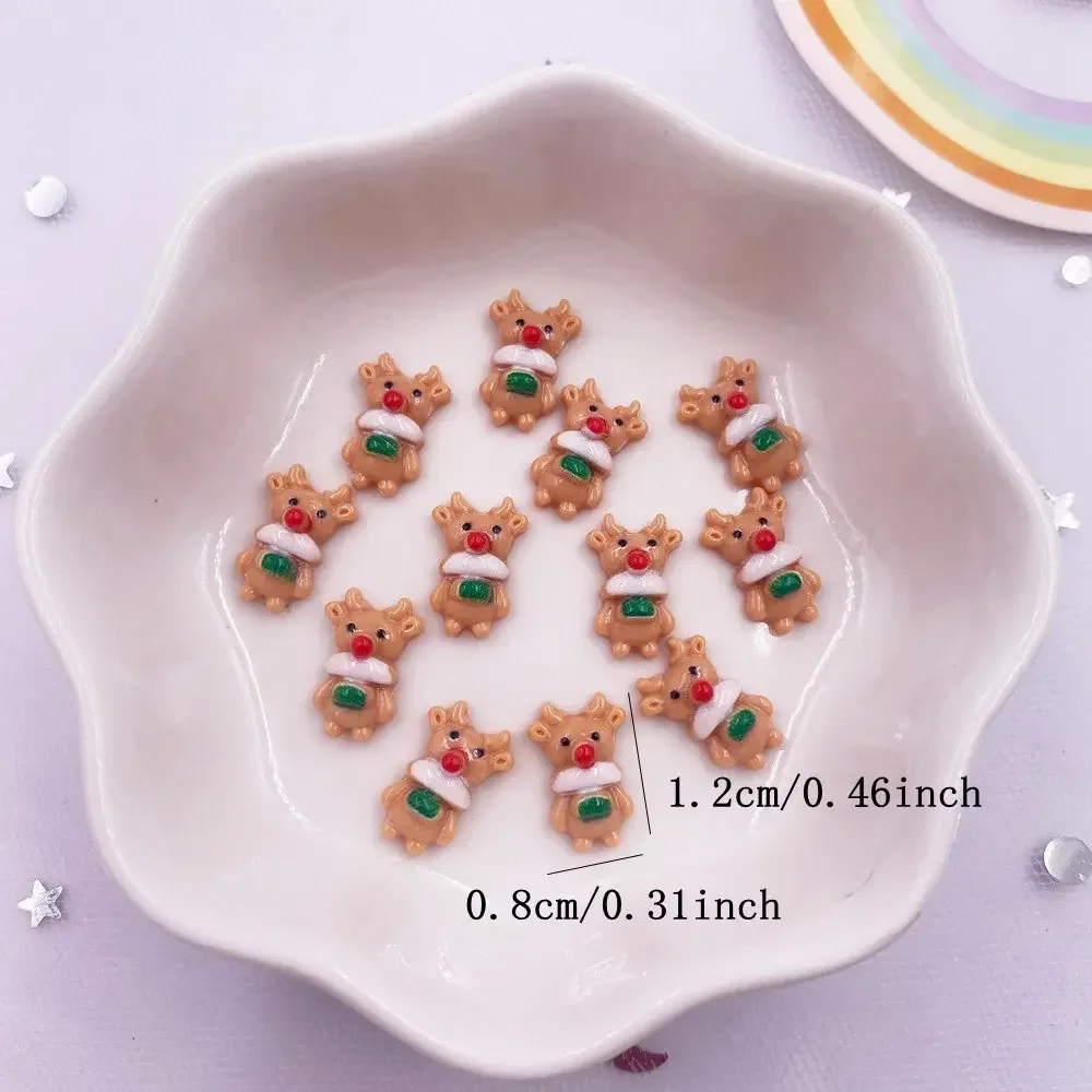 50 buah Resin Mini warna-warni - Art Craft Christmas Tree ulasan dan harga