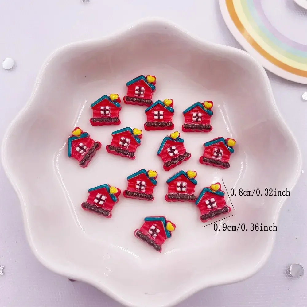 50 buah Resin Mini warna-warni - Art Craft Christmas Tree ulasan dan harga