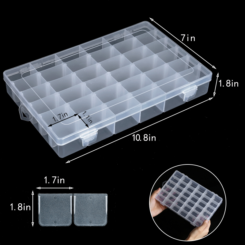 Kotak penyimpanan Organizer pl - Art Craft Display ulasan dan harga